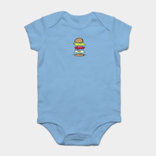 Pork Roll, Egg, and Cheese Sandwich Baby Bodysuit